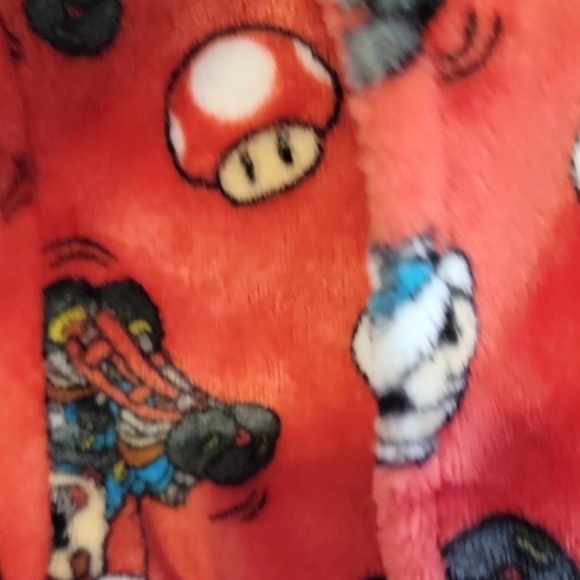 Nintendo Red Kids Pajama Robe - Picture 3 of 4